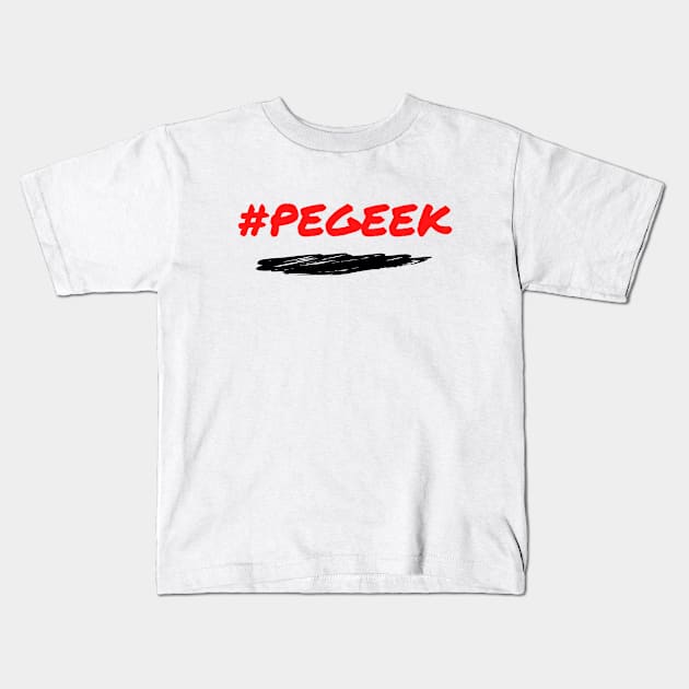 Physical Education Geek Kids T-Shirt by The PE Spot Shop